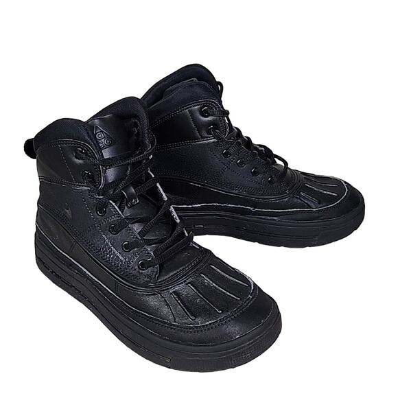 Nike ACG Triple Black Boots Kids Size 4.5Y